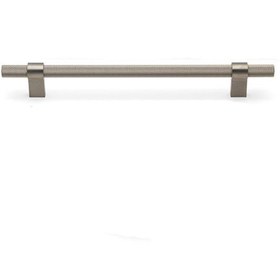 Resim System Nikel Saten 192 mm Çekme Mobilya Kulpu (SY8774 0192 NB-NB) 
