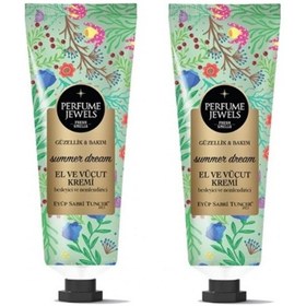 Resim Eyüp Sabri Tuncer Perfume Jewels Summer Dream El ve Vücut Kremi 50 Ml / 2 Adet 