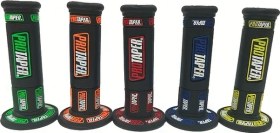 Resim Tongdashop Evrensel Atv Motosiklet Gripleri - Pro Siyah Taban, Yeşil Seçenek, Sentetik Kauçuk, Terleme Ve Aşınma Dayanımlı, Kolay Montaj 