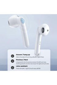 Resim Joyroom Jr-t09 Tws Kablosuz Kulak Içi Ios Ve Android Destekli Bluetooth Kulaklık 