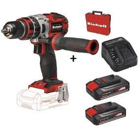 Resim Einhell TE-CD 18 Li-i BL Akülü Darbeli Matkap Vidalama Makinesi + 2 x 2.5 Ah Starter Kit + Çanta 