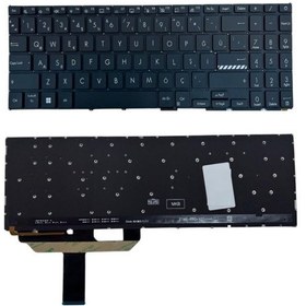 Resim Asus B1502cga Notebook Klavye Siyah Tr Işıklı 