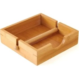 Resim Luca Mia Milano Bambu Peçetelik 2 Adet 