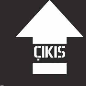 Resim İsg Tabelam 40x40cm/kompozit/Oklu Çıkış Boyama Şablonu 