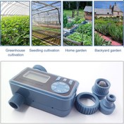 Resim Lemestar Mavi Akıllı Sulama Zamanlayıcı, Otomatik Bitki Sulama, Bahçe Balkon İçin, Zaman Ayarı, Kolay Kurulum Şarj Ve Pil Dahil Değil T5 