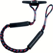 Resim Dayanıklı Deniz Bungee İskele Hattı - Anti-Oksidasyon, Anti-UV, Su Geçirmez Tekne İçin Bağlama Halatı - Esnek Kablo ile Teknenizi Güvenli Bir Şekilde Demirleyin 
