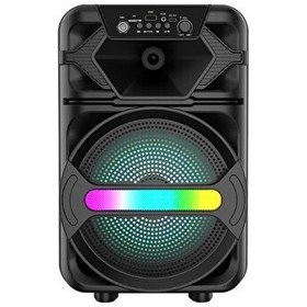 Resim Sunix BTS-410 20W 2400 Mah Mikrofonlu LED Işıklı Taşınabilir Bluetooth Hoparlör 