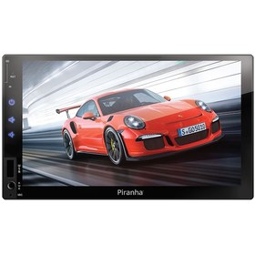 Resim Piranha 7785 4 X 100 Watt Double Din Oto Teyp 