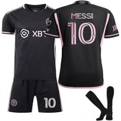 Resim Jeemson Çocuklar İçin Me Ssı 10 Numaralı Futbol Forması Seti - Nefes Alabilir Ve Hızlı Kuruyan Çok Renkli 