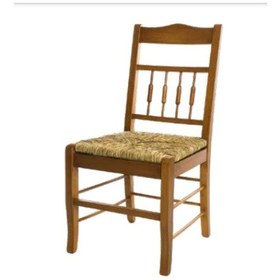 Resim Bengimobilya Sandalye Zus099 Göbekli Çıtalı Sağlam Kayın Torna Iskelet Parlak 