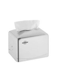 Resim Mini Tekçek Peçete Dispenseri Peçetelik Beyaz 