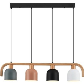 Resim Özcan Aydınlatma 3427-4As Simeon 4 Lü Sıralı Sarkıt Mix 