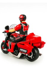 Resim Sesli Işıklı Sürtmeli Yunus Polis Motosiklet 