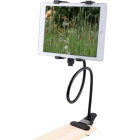Resim Alfais 4712 Klipsli 360 Dönebilen Universal Tablet Tutucu 