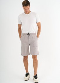 Resim Zane Erkek Comfort Fit Gri Şort & Bermuda - Gri / M 
