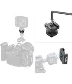 Resim Smallrig 4822 Cold Shoe Mikrofon Mount 