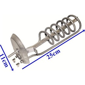 Resim Demirdöküm Arçelik Uyumlu Beko G5 Model Rezistans Termosifon Rezistans - Anotsuz - Contasız 