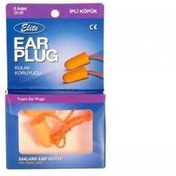 Resim Elite Ear Plug İpli Köpük Kulak Tıkacı 