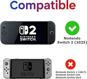 Resim Nintendo Switch 2 2025 için Silikon Kılıf. Kılıf, Çizilmez, Kaymaz, Terletmeyen Koruyucu Kılıf 