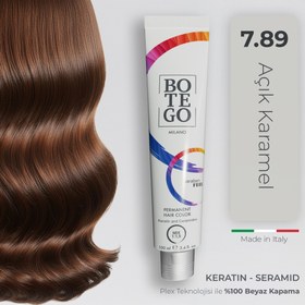 Resim Profesyonel Krem Saç Boyası - 7.89 Açık Karamel 100 ml 