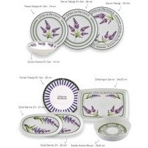 Resim Provence Yemek Takımı 6 Kişilik 31 Parça Set 2 
