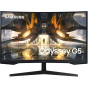 Resim Samsung Odyssey G5 32" 1ms 165 Hz VA WQHD (Display Port+HDMI) Freesync Premium Curve Monitör LS32AG550EUXUF 