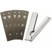 Resim Mediterian Pratik Cam Temizlik Seti, 5 Jilet ile Hijyenik ve Kolay Kullanım 