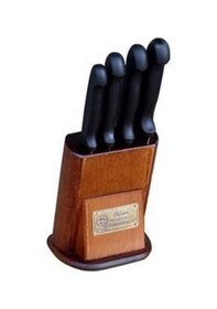 Resim Sürmene Sürbisa 61503 Mutfak Bıçakları Seti Pimsiz (4' Lu Set) Siyah 