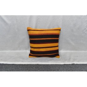 Resim Zehra Abla Halı Yeni El Dokuma Dekoratif Kilim Kırlent Yastık Kılıfı 6033 