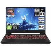Resim Asus TUF Gaming A15 FA507NVR-LP147HMF1 R7-7435HS 8 GB 1 TB SSD RTX4060 15.6" Dos Dizüstü Bilgisayar 