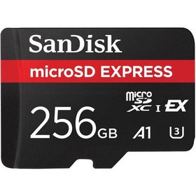 Resim Sandisk MicroSD Express SDSQXFN-256G-GN4NN 256 GB MicroSDXC Hafıza Kartı 