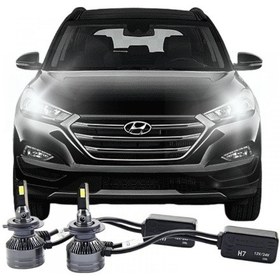 Resim Megamarket06 Hyundaı Tucson 2015-2018 Led Kısa Far Ampulü H7 Ultra 