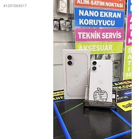 Resim Apple iPhone 16 İkinci El TR | 128 GB | Beyaz 