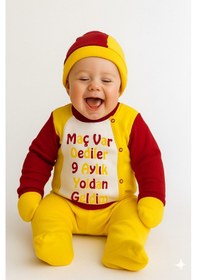 Resim Balbeybi Yenidoğan Bebek Takımı 4'lü Set Hastane Çıkışı Bbk-tlm-gs-03-001 Kırmızı 