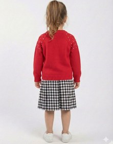 Resim Xo Kids Kız Çocuk Elbise 3-7 Yaş 4028 Kırmızı 