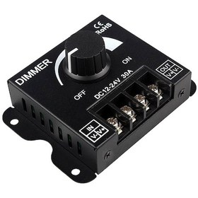Resim Manuel Led Dimmer 12-24v 30a Dimmer 12-24 Volt Şerit Led Dimmer 