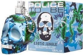 Resim Police To Be Exotic Jungle Man EDT 40 ml Erkek Parfümü 