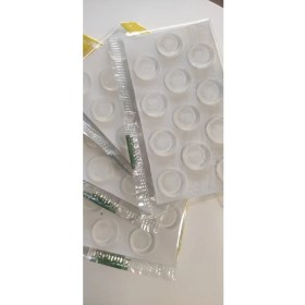 Resim Decovetro Yapışkanlı Silikon Cam Kesme Tahtası Ayağı 18 mm 