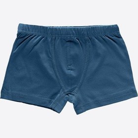 Resim Malabadi Erkek Çocuk Mavi 8'li Paket Pamuk Elastan Boxer 8m209 