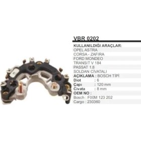 Resim Parçafix Diot Tablasi Astra Corsa Zafira Mondeo V184 504627266 
