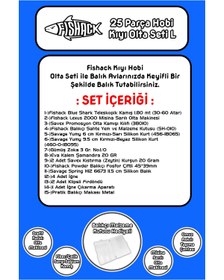 Resim Fishack Tam Takım Kıyı Hobi Olta Seti L - 1.80MT/30-60GR 