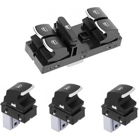 Resim Genel Markalar VOLKSWAGEN POLO CAM DÜĞMESİ ANAHTARI TAKIMI 2009--2013 KROM 