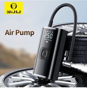 Resim Şarj Edilebilir Araba Hava Pompası Lastik Şişirme Taşınabilir 1 Adet 