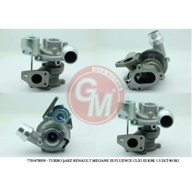 Resim Turbo Şarj Renault Captur Clio 3 Clio 4 Megane 3 Fluence Kango Symbol 2 3 Twingo 2 K9k 1.5 Dci 1986-1990 Bg 7701478939 144118936r 144110429r 
