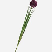 Resim Allium Yapay Çiçek Mor 