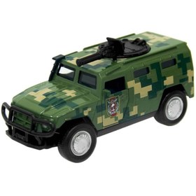 Resim NW NessiWorld Nessiworld Minitro 1:36 Metal Çek Bırak Işıklı Askeri Akrep 