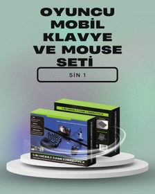 Resim Mobil Oyunlar İçin Klavye, Mouse Ve Dönüştürücü Seti Diğer 