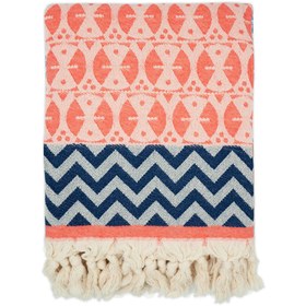 Resim Coral 'Adinkra' Peştemal 