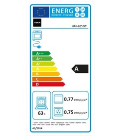 Resim Teka HAK 625 ST Ankastre Fırın Gri 