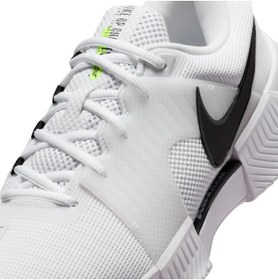 Resim Nike Zoom GP Challenge 1 Sert Kort Erkek Beyaz Tenis Ayakkabı 